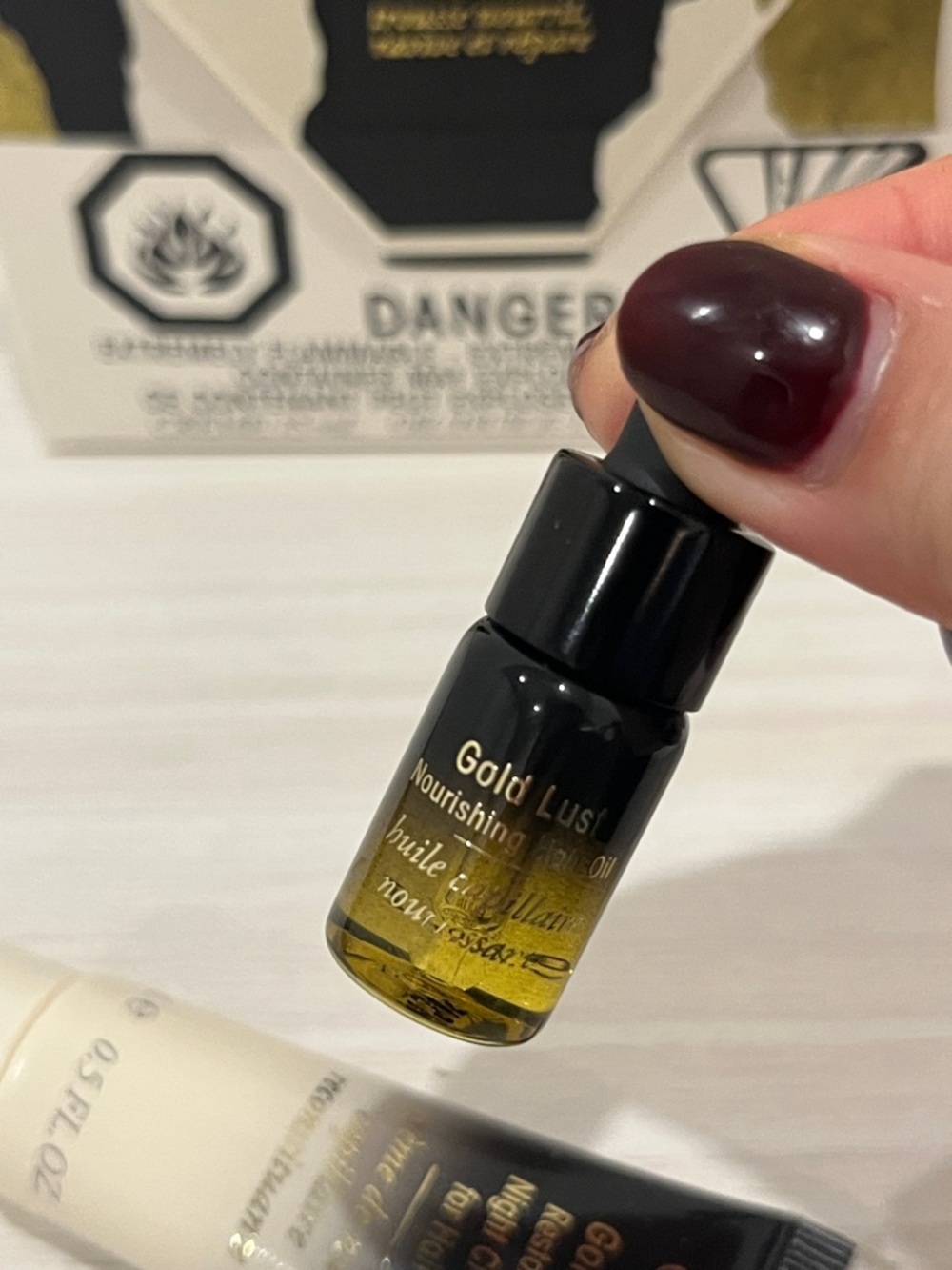 Oribe Gold Lust 3-pc Hair Care Repair Oil Heat Protect Set New in Box GWP - Picture 5 of 6